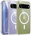 FNTCASE for iPhone 18 Pro Max Case / 17 Pro Max Clear Case Fit for Magsafe