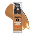Revlon Liquid Foundation, ColorStay Face Makeup for Combination & Oily Skin, SPF 15, Medium-Full Coverage with Matte Finish, 360 Golden Caramel, 1 Fl Oz