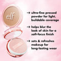 e.l.f. Halo Glow Powder Filter, Ultra-fine Finishing Powder, Smooths The Look of Pores & Fine Lines, Creates A Soft-Focus Glow, Vegan & Cruelty-Free, Fair Warm