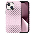 Polka Dot Pattern Phone Case for iPhone 13/14 6.1", Wine