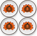 Thanksgiving Plates for Kids, Set of 4