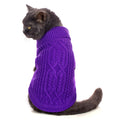 Cat Sweater Stretchy,19 Colors,6 Sizes,Snug Winter (Maple Leaf Red, Medium, Vest)