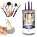 Electric Makeup Brush Cleaner - Portable Compact Design for Travel Home Use - Professional Makeup Brush Cleaning Machine - Automatic Makeup Brush Cleaner (Extra Large)