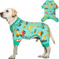KYEESE Dog Christmas Pajamas for Small Dog Velvet Onesie with Red Snowflake