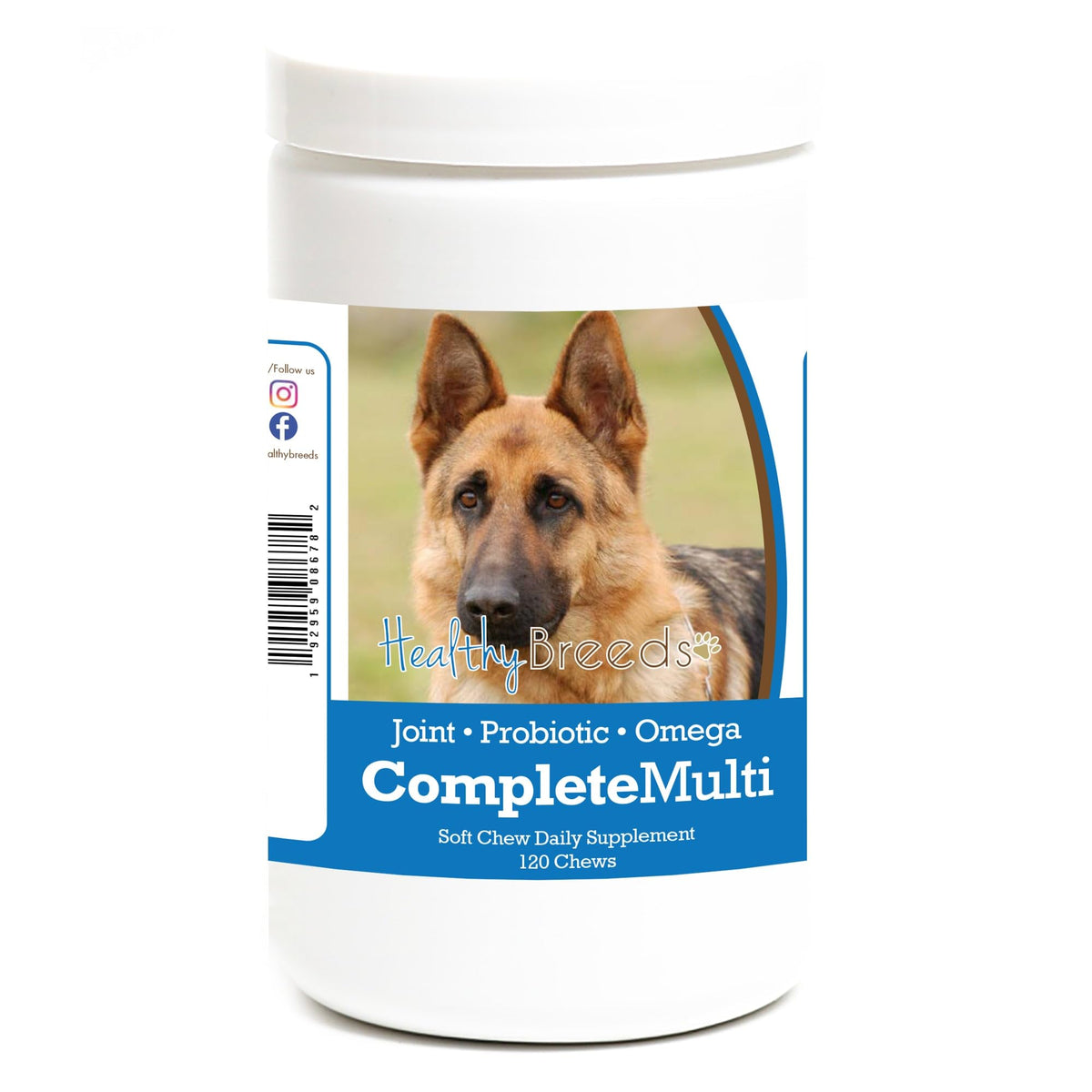 Healthy Breeds French Bulldog All in One Multivitamin Soft Chew 120 Count