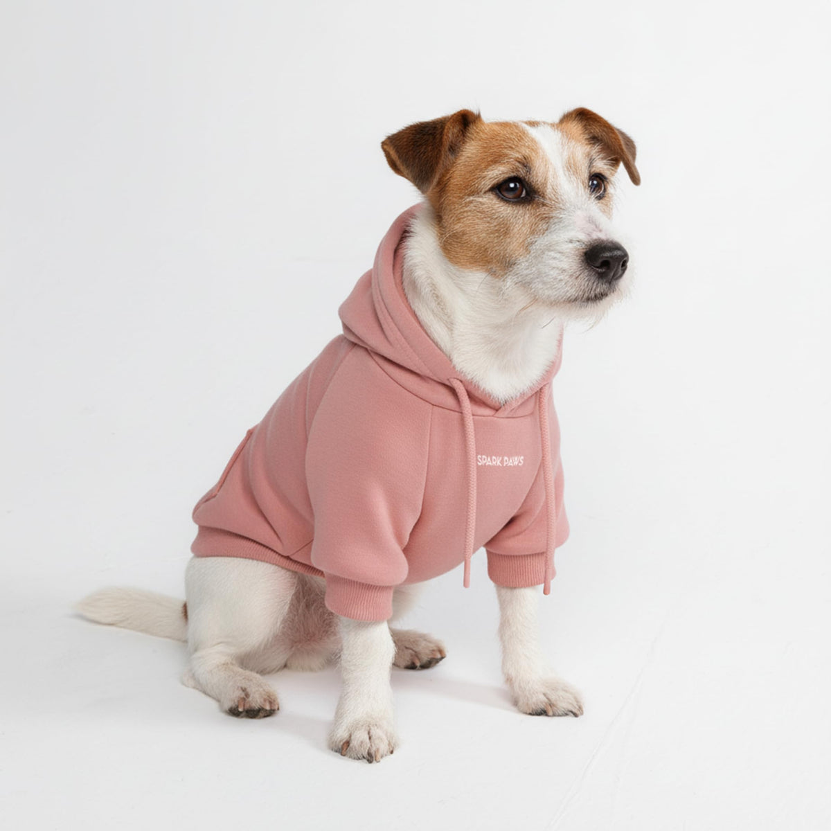 Spark Paws Dog Hoodie – Premium Dog Sweater for Small, Medium, and Large Dogs | Warm Outfits for French Bulldogs, Pitbull, Puppy, Winter Jacket Alternative - Slate Blue - XL