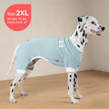 KYEESE Striped Dog Pajamas for Medium Large Dog Stretchy Onesie Daily Wear