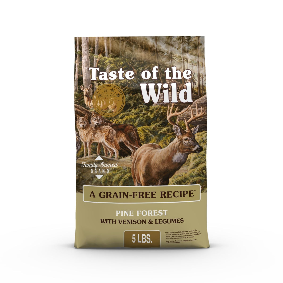 Taste of the Wild High Prairie Canine Grain-Free Recipe with Roasted Bison and Venison Adult Dry Dog Food, Made with High Protein from Real Meat and Guaranteed Nutrients and Probiotics 28lb