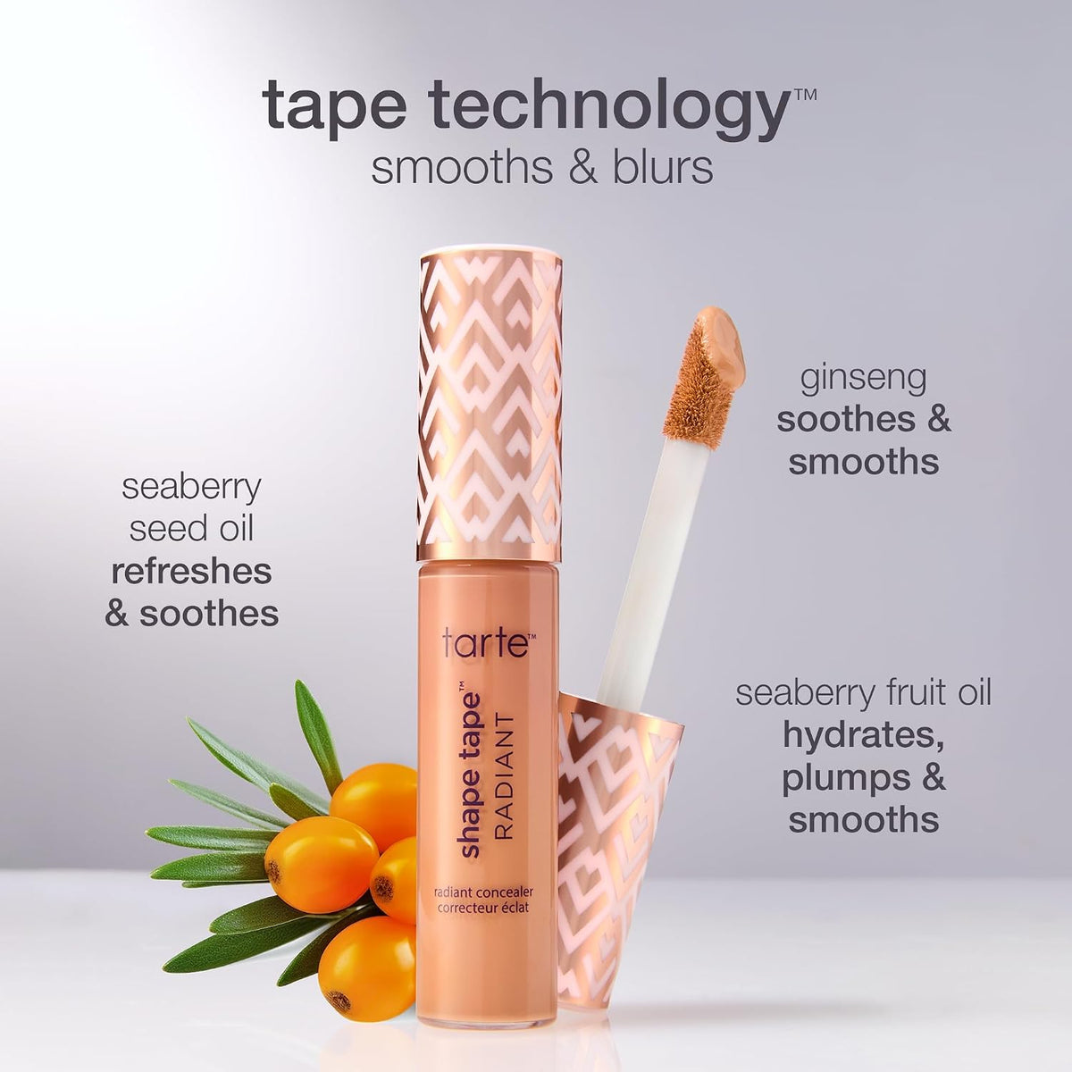 tarte shape tape radiant concealer – Medium-Coverage, Radiant Finish for Under Eye Concealer for Dark Circles, Fine Lines, Redness & Discoloration, Hydrating, Vegan, Cruelty Free