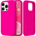 GolbinBox Magnetic for iPhone 16 Pro Max Case, Silicone Cover, Chalk Pink
