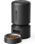PETLIBRO Automatic Cat Feeder with Camera for Two Cats, 1080P HD Video with Night Vision, 5G WiFi Pet Feeder with 2-Way Audio for Cat & Dog, Low Food & Motion & Sound Alerts, Dual Tray, Black 5L