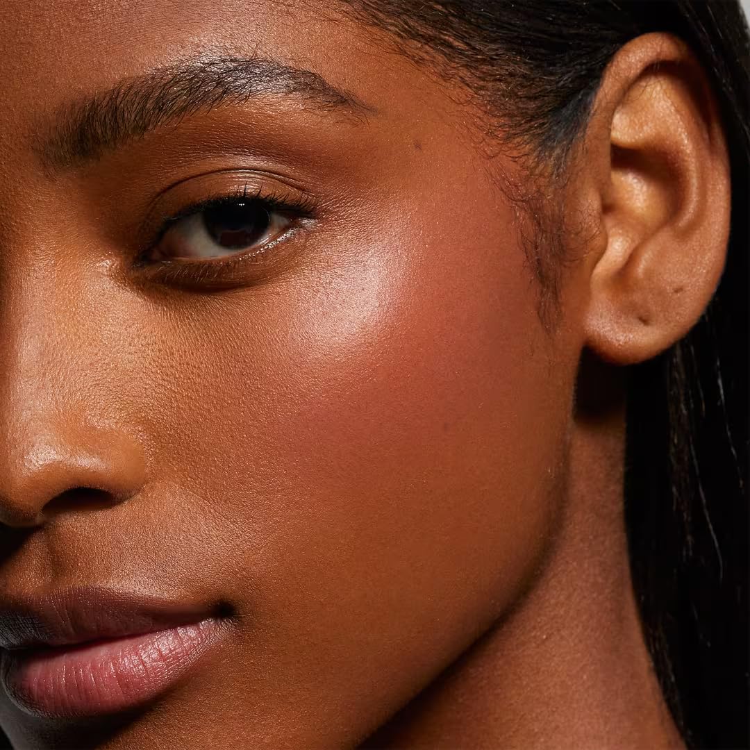 KYLIE Powder Blush Stick | Color: Meet Me There (Pink Nude) | Size 0.42 oz | Cream-to-Powder Formula, Soft-Matte Finish, Vegan & Long-Lasting