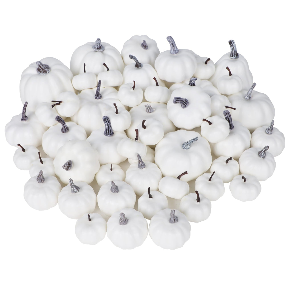 winemana Fall Decorations for Home Mini Pumpkins Gourds & Leaves Set