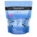 Neutrogena Makeup Remover Towelettes, Daily Single Face Towelettes, 20 Ct
