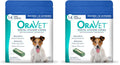 ORAVET Dental Chews for Dogs, Oral Care and Hygiene Chews (Small Dogs, 10-24 lbs.) Blue Pouch, 30 Count