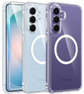 FNTCASE for iPhone 18 Pro Max Case / 17 Pro Max Clear Case Fit for Magsafe
