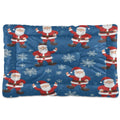 Christmas Patch Pet Bed Pad Soft Dog Bed Mat with Anti-Slip Bottom, Machine Washable Crate Pad Mattress for Dog Sleeping- 24 * 18inches