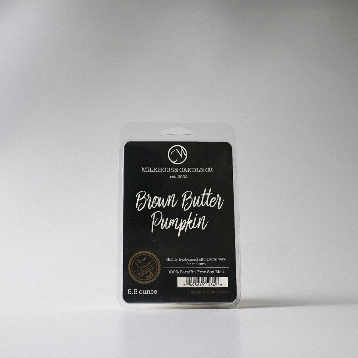 Milkhouse Brown Butter Pumpkin Soy Wax Melts for Wax Warmer, 5.5 oz