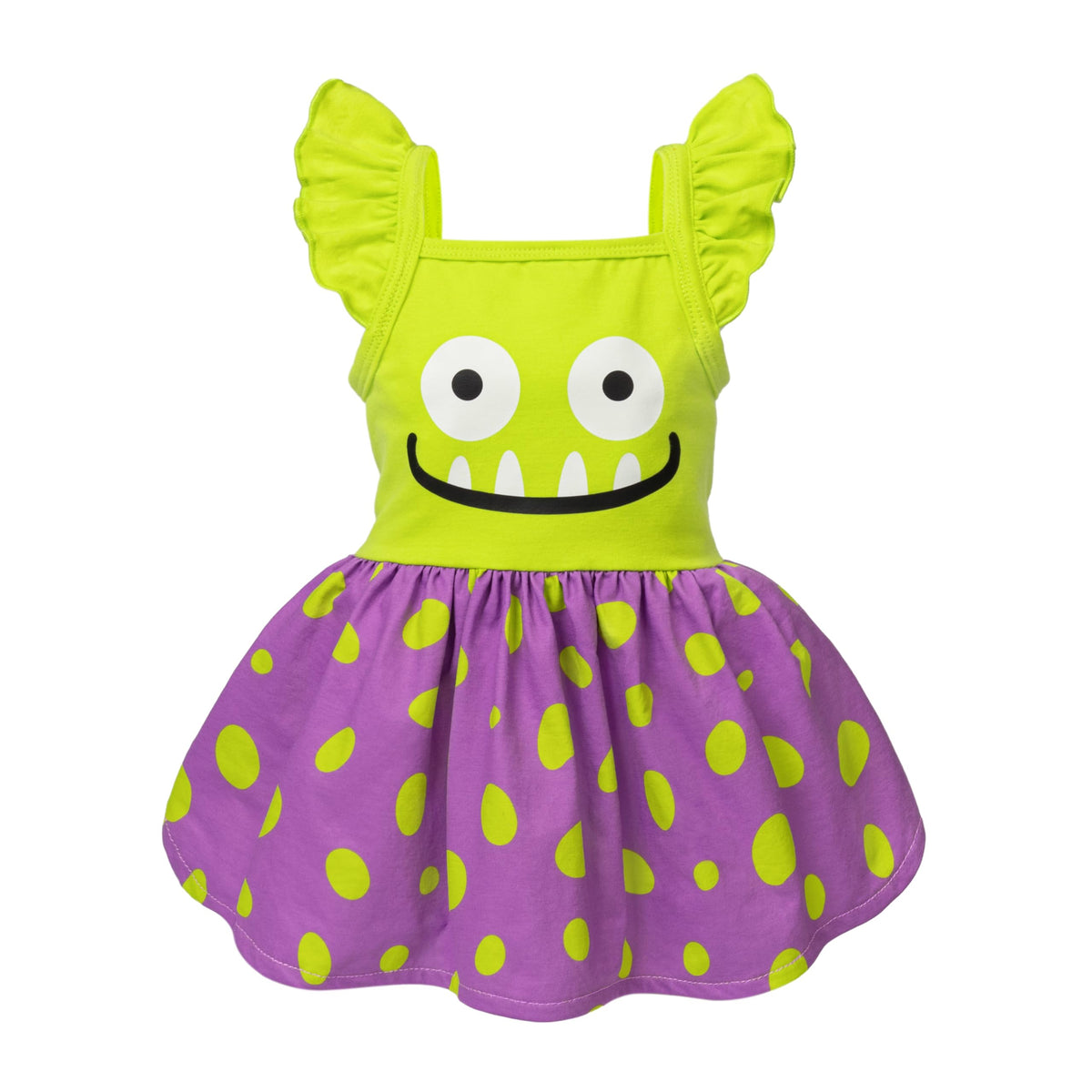 Fitwarm Halloween Pumpkin Dog Dress, Funny Dog Halloween Costumes, Doggy Clothes for Small Dogs Girl, Pet Apparel, Orange, Black, Purple, Small