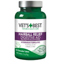 Vet’s Best Cat Hairball Relief Digestive Aid, Vet Formulated Hairball Support Remedy, Hairball Relief for Cats, Classic Chicken Flavor, 180 Chewable Tablets