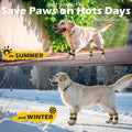 Anti Slip Dog Socks to Prevent Licking Paws, Dog Shoes for Hot Pavement, Dog Booties for Small Medium Large Senior Dogs, Traction Control Boots & Paw Protectors for Hardwood Floors