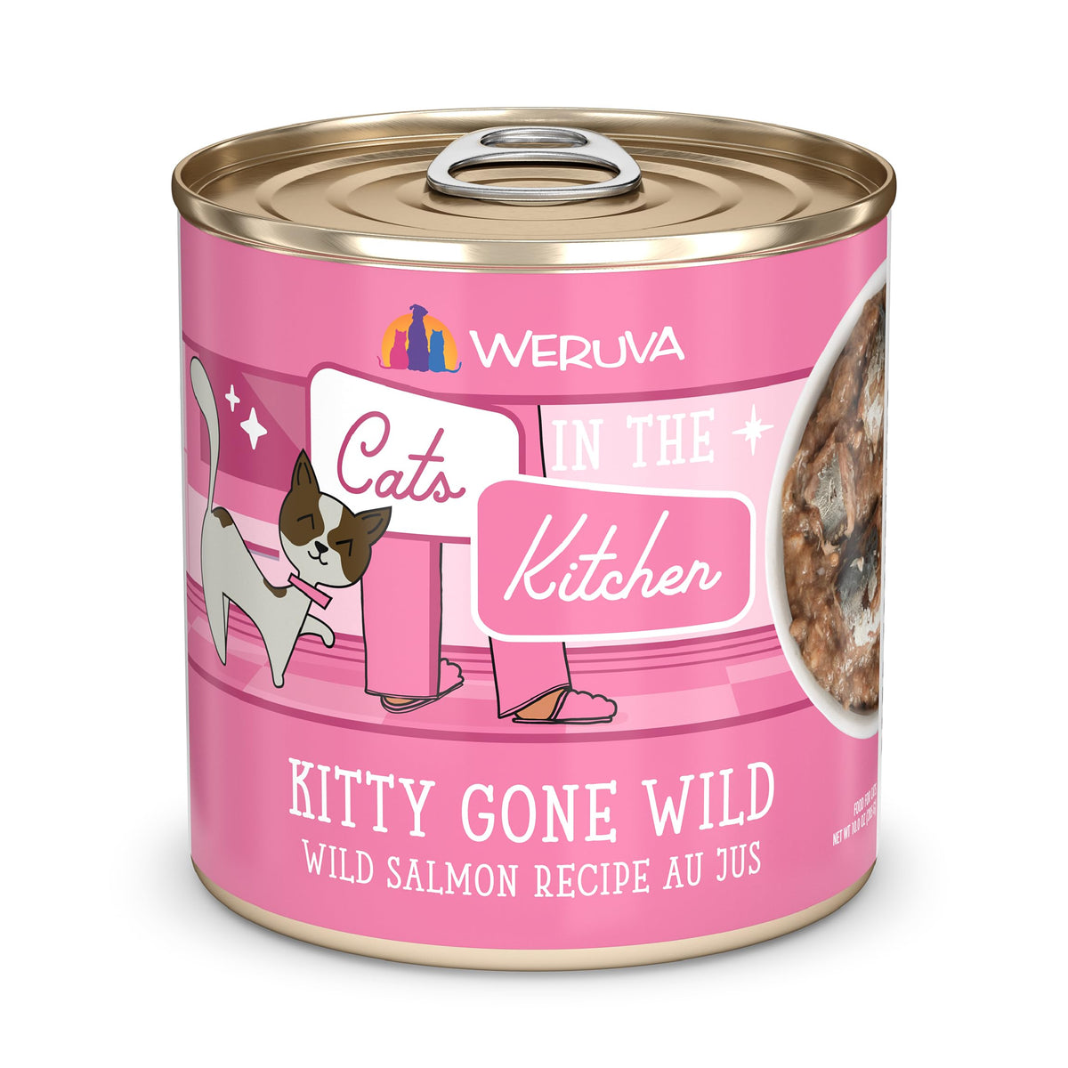 Weruva Cats in The Kitchen, Kitchen Cuties Variety Pack, Wet Cat Food, 3.2oz Can (Pack of 12)