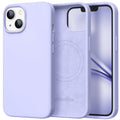 GolbinBox Magnetic for iPhone 16 Pro Max Case, Silicone Cover, Chalk Pink