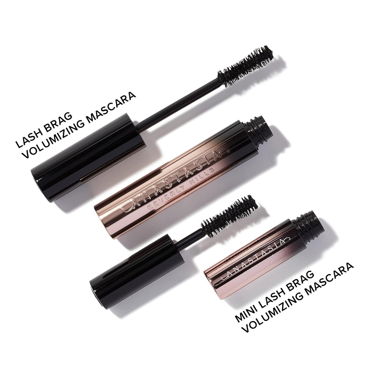 Anastasia Beverly Hills Lash Brag Mascara – Long-Wearing Clump-Free Formula for Bold, Thickened Lashes with All-Day Lift
