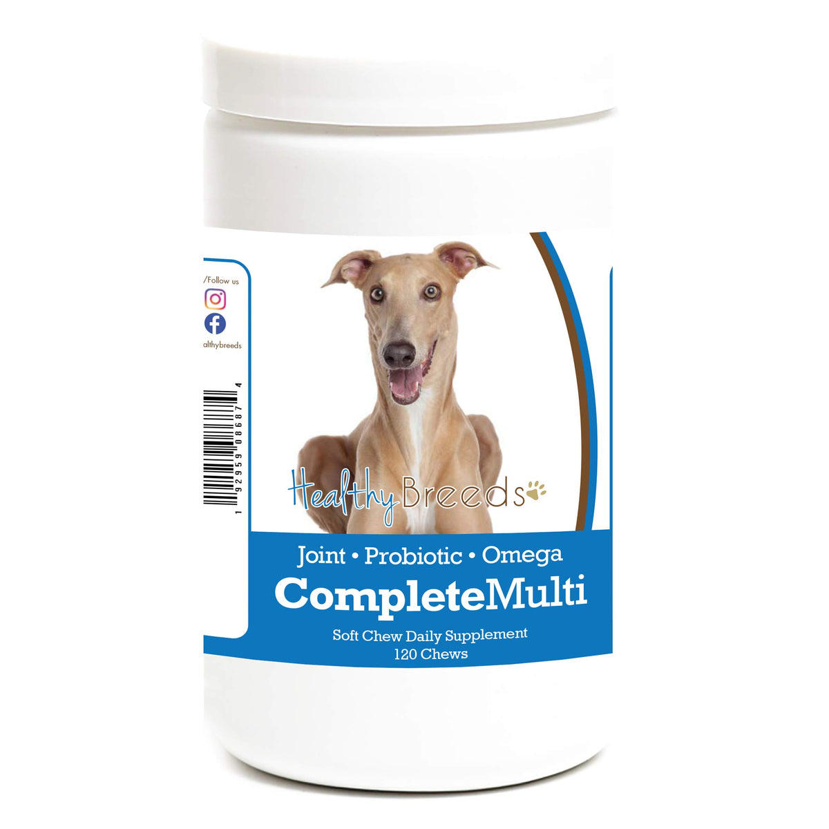 Healthy Breeds French Bulldog All in One Multivitamin Soft Chew 120 Count
