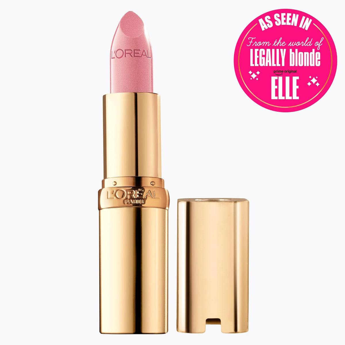 L'Oreal Paris Colour Riche Original Creamy, Hydrating Satin Lipstick with Argan Oil and Vitamin E, Ballerina Shoes , 1 Count