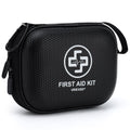 Mini First Aid Kit - 150 Piece Small Waterproof EVA Hard Shell Case
