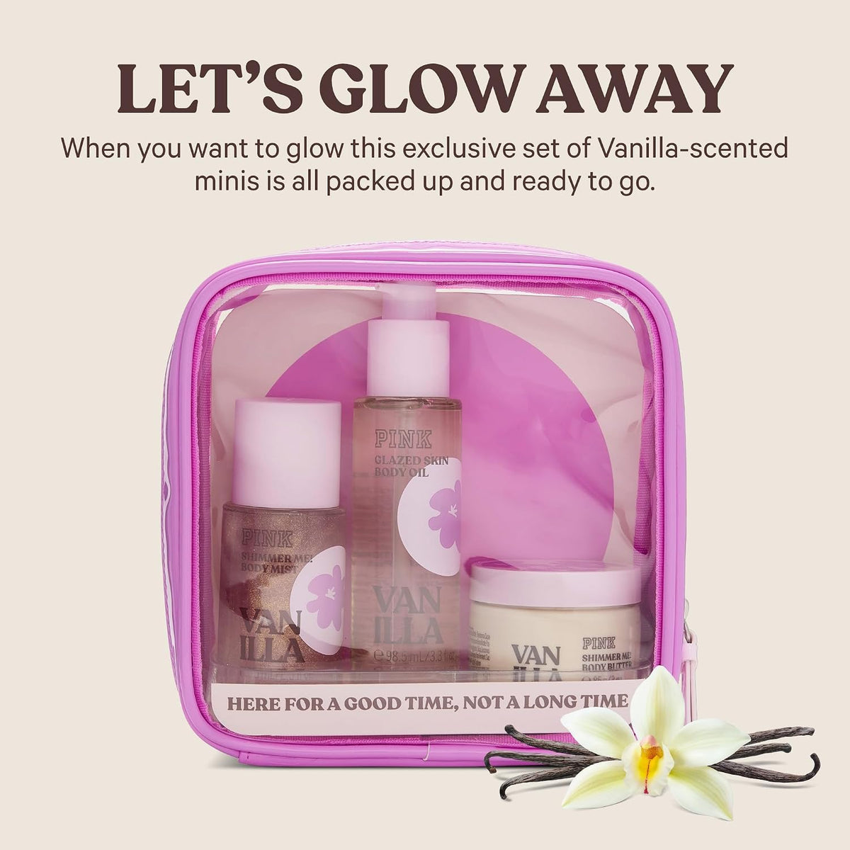 Victoria's Secret PINK 3 piece Vanilla Gift set