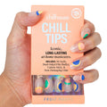 Chillhouse - Chill Tips, Press on Nails Kit - Sea Siren (Almond) - 30 Nail Shapes & Sizes - Up to 2 Weeks of Wear - Customizable Fit - Reusable - Latina Founded & Women Owned - Beauty & Self Care