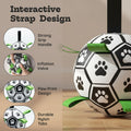 6 Inch Dog Soccer Ball with Straps, Herding Balls, Toy for Tug