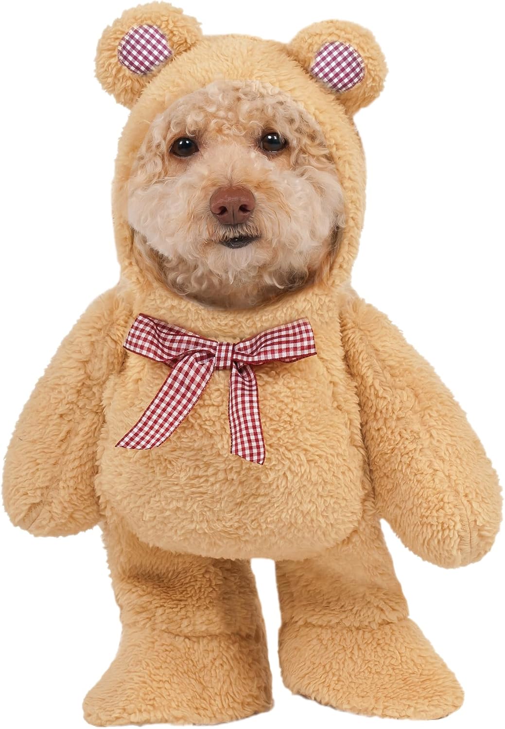 Rubies Walking Teddy Bear Pet Costume for Dogs or Cats, Medium