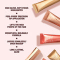 Charlotte Tilbury Beauty Light Wand Liquid Highlighter Makeup - Soft-Focus Highlighter & Blush for Cheeks - Pearlescent, Weightless Radiant Finish