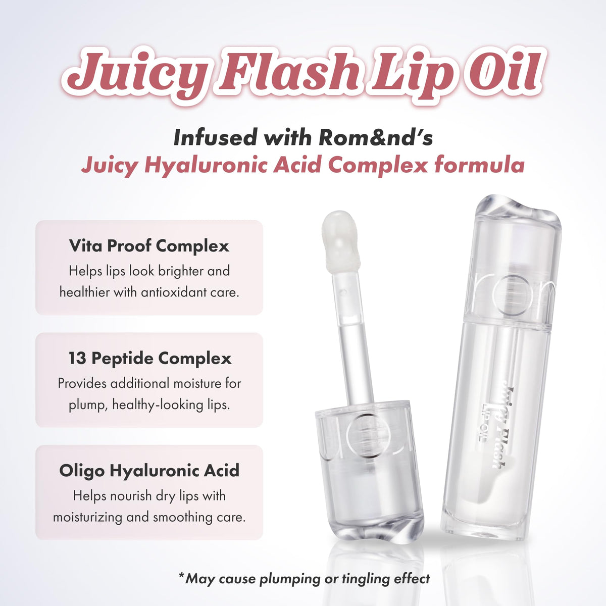 rom&nd JUICY FLASH LIP OIL 02 BERRY UP​