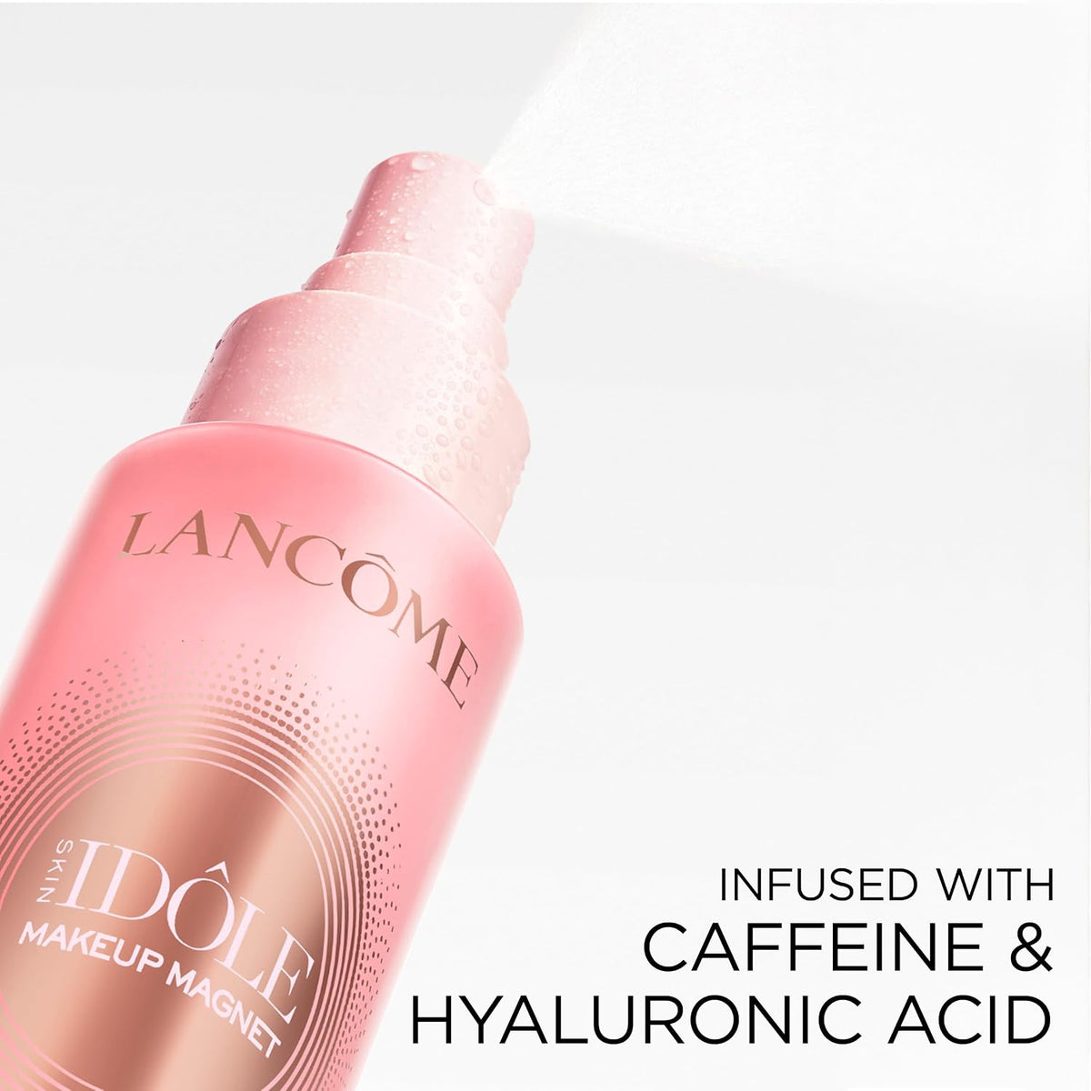 Lancôme Idôle Makeup Setting Spray - Waterproof 24H Wear - 3.4 Fl Oz | Weightless Setting Spray for 24-Hour Makeup Hold - With Hyaluronic Acid and Caffeine - Smudge-Proof & Transfer-Proof
