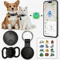 GPS Tracker for Dogs, Smart Collar with Real-Time Location - Pet Location Tracker with Holder, No Monthly Fee/No SIM Card, Works with iOS Find My【Apple MFi Certified】 ﻿, Ultra-Slim, IP68 Waterproof