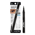 Revlon ColorStay Wing Line Liquid Eyeliner, Blackest Black, 0.04 fl oz | Waterproof liquid eyeliner with angled tip for easy wings & cat eyes. Smudge-proof, up to 24hr wear.