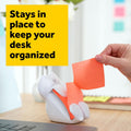 Post-it Note Dispenser, White Cat Design, 1 Dispenser, 1 Pad, 45 Sheets
