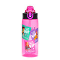 Zak Designs Sanrio Hello Kitty Sage 16oz Leak-Proof Straw Kids Water Bottle | BPA Free, Durable Plastic, Cupholder Friendly, Dishwasher Safe, Easy to Clean, Lid Lock, Handle, For School, Home, Travel