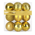 Rose Red 4.0" Large Christmas Balls - Christmas Tree Decoration Ornaments Shatterproof Hanging Balls for Birthday Halloween Holiday Wedding Decorations Set of 4pcs