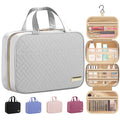 HOTOR Travel Toiletry Bag - Hanging Toiletry Bag for Women & Men, Makeup Bag/Big Comparment, Waterproof for Travel Accessories, Travel Essentials, Medium, Black
