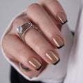CurvLife Short Square Halloween Glow-in-the-Dark Press On Nails