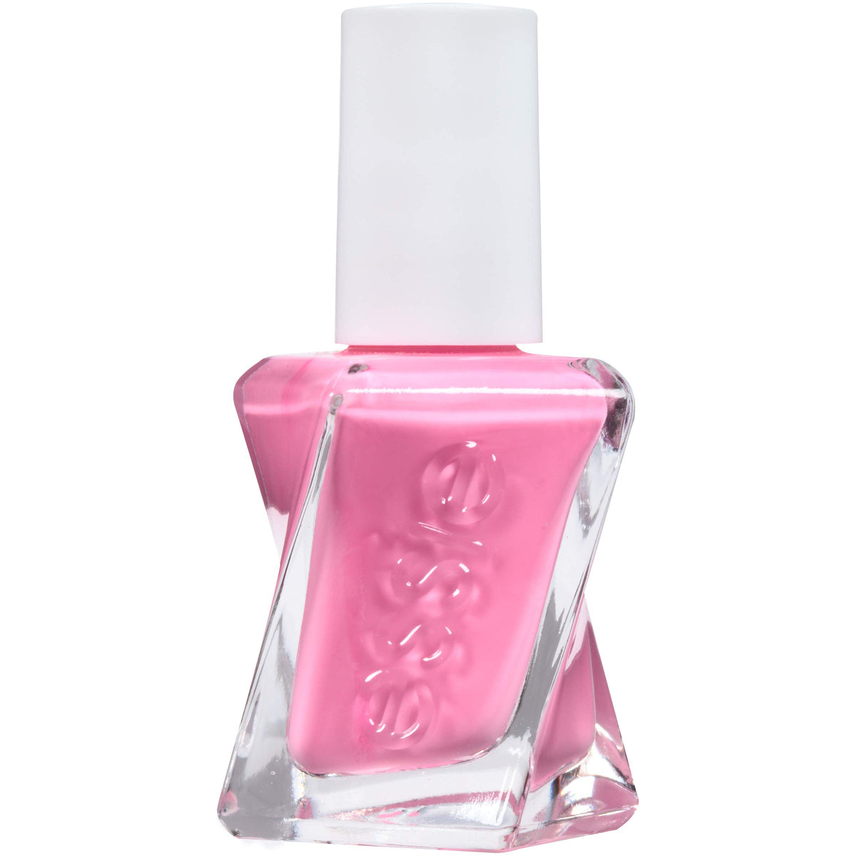 Essie Gel Couture Long-Lasting Nail Polish, Vegan, Clear, Shiny Top Coat, 0.46 fl oz