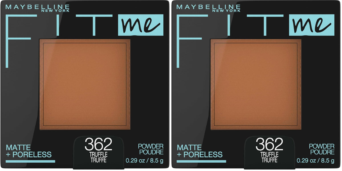 Maybelline Fit Me Matte + Poreless Pressed Face Powder Makeup & Setting Powder, Coconut, 1 Count