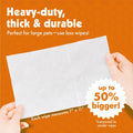 PETKIN Big N Thick PAW Wipes Dog and CAT Wipes