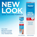 Flexitol Heel Balm, Cracked Heel Cream & Foot Balm, Intensive Hydration for Dry, Rough Feet & Heels, Urea-Based Moisturizing Cream, 4 oz Tube