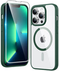 FNTCASE for iPhone 18 Pro Max Case / 17 Pro Max Clear Case Fit for Magsafe